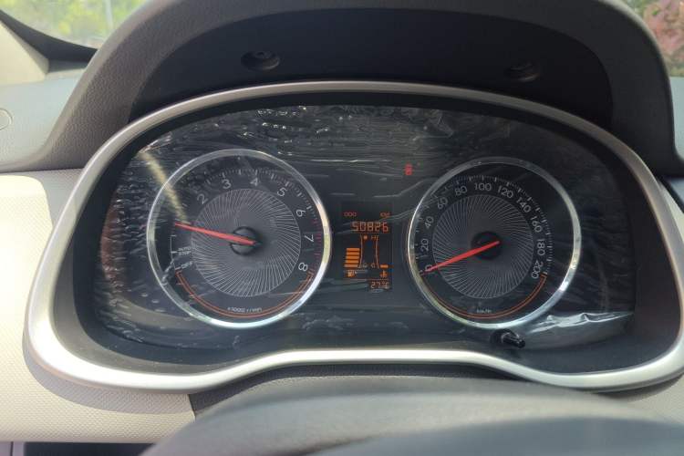 Used Chevrolet Sail 2015 Sail 3 1.3L Manual Ideal Edition Odometer Close Up