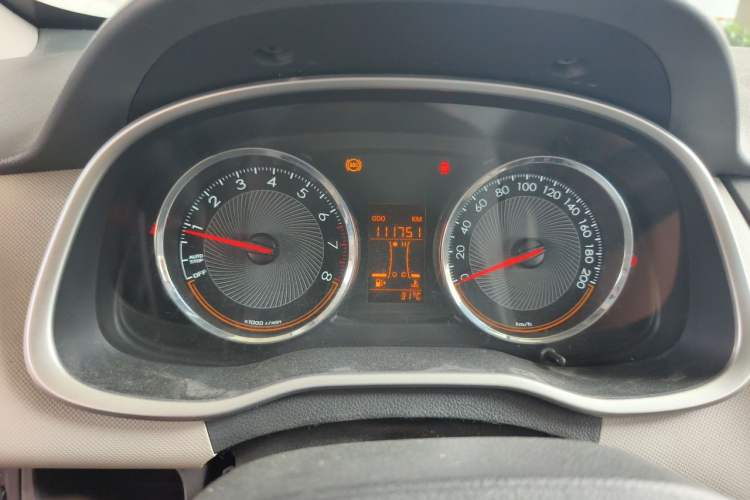 Used Chevrolet Sail 2015 Sail 3 1.3L Manual Ideal Edition Odometer Close Up