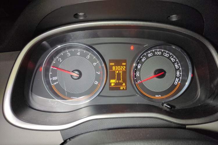 Used Chevrolet Sail 2015 Sail 3 1.3L Manual Ideal Edition Odometer Close Up