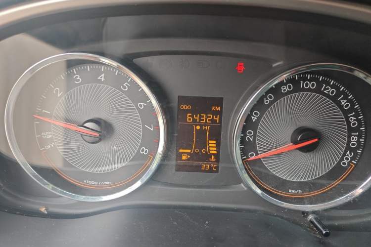 Used Chevrolet Sail 2015 Sail 3 1.5L Manual with Ideal Sunroof Edition Odometer Close Up