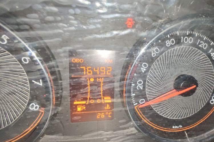 Used Chevrolet Sail 2015 Sail 3 1.3L Manual Ideal Edition Odometer Close Up