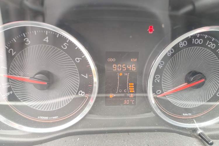 Used Chevrolet Sail 2015 Sail 3 1.5L Manual with Ideal Sunroof Edition Odometer Close Up