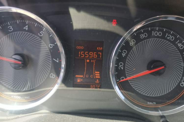 Used Chevrolet Sail 2015 Sail 3 1.5L Manual with Ideal Sunroof Edition Odometer Close Up
