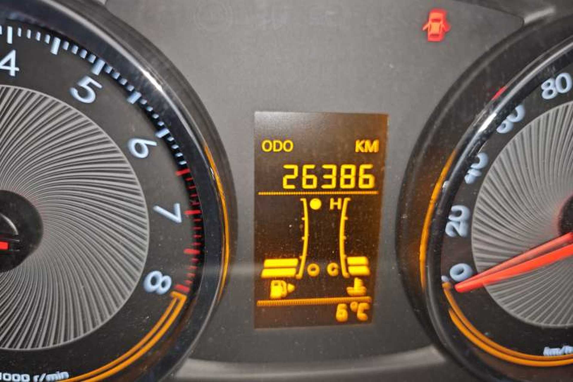 Used Chevrolet Sail 2015 Sail 3 1.5L Manual with Ideal Sunroof Edition Odometer Close Up