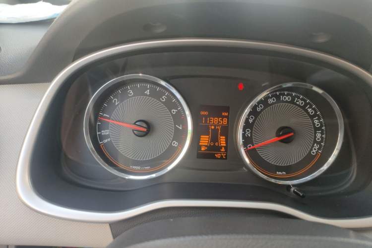 Used Chevrolet Sail 2015 Sail 3 1.3L Manual Ideal Edition Odometer Close Up