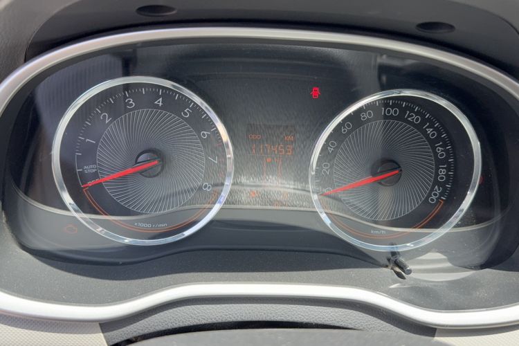 Used Chevrolet Sail 2015 Sail 3 1.5L Manual with Ideal Sunroof Edition Odometer Close Up