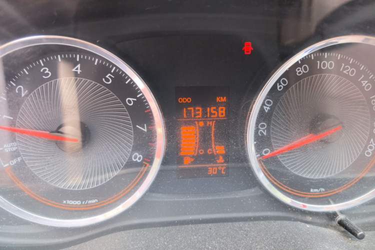 Used Chevrolet Sail 2015 Sail 3 1.3L Manual Warm Edition Odometer Close Up