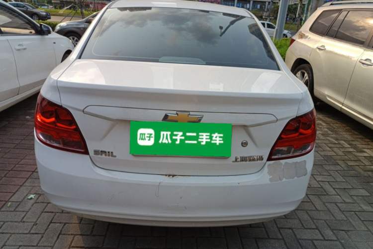 Used Chevrolet Sail 2015 Sail 3 1.3L AMT Ideal Edition Rear