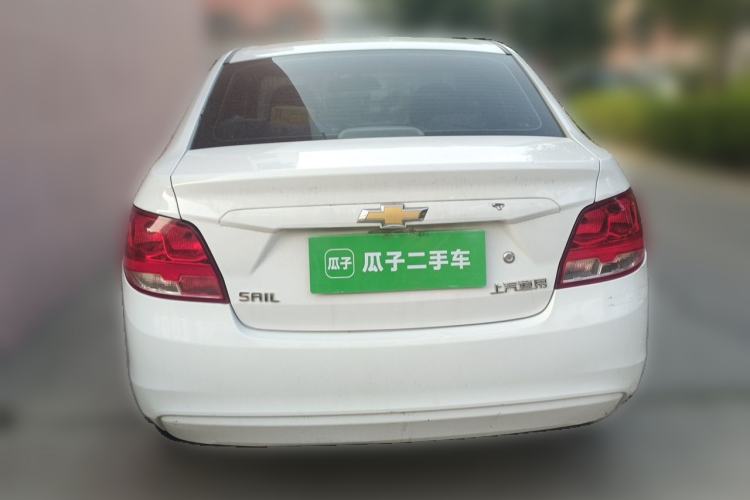 Used Chevrolet Sail 2015 Sail 3 1.3L AMT Ideal Edition Rear