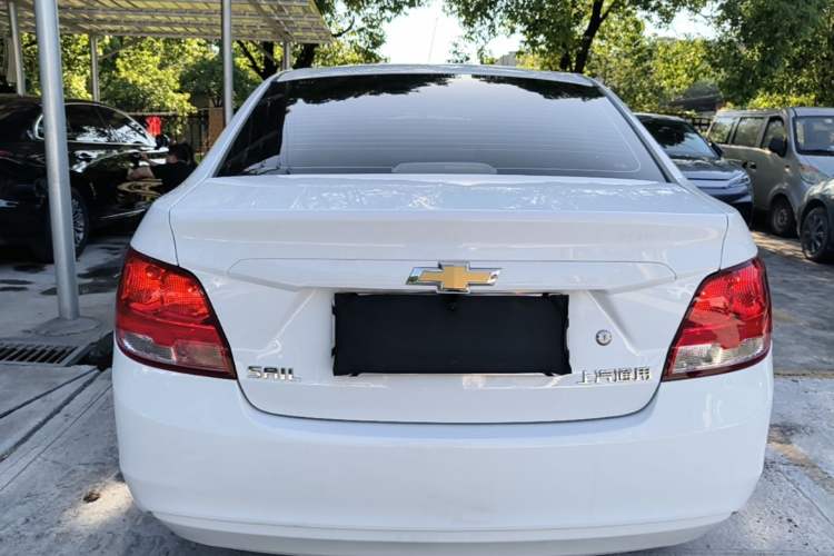 Used Chevrolet Sail 2015 Sail 3 1.3L AMT Ideal Edition Rear