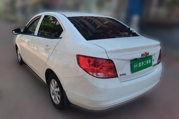 Used Chevrolet Sail 2015 Sail 3 1.3L Manual with Ideal Sunroof Edition Rear Left 45 Deg
