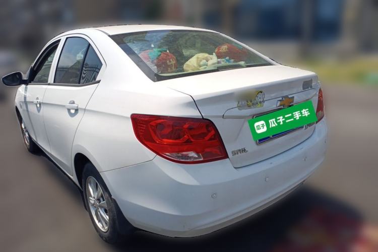Used Chevrolet Sail 2015 Sail 3 1.3L AMT Ideal Edition Rear Left 45 Deg