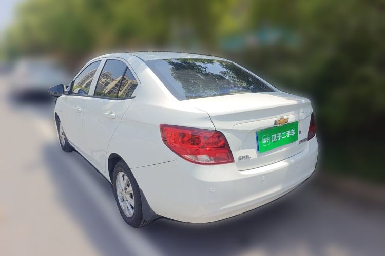 Used Chevrolet Sail 2015 Sail 3 1.3L Manual Ideal Edition Rear Left 45 Deg