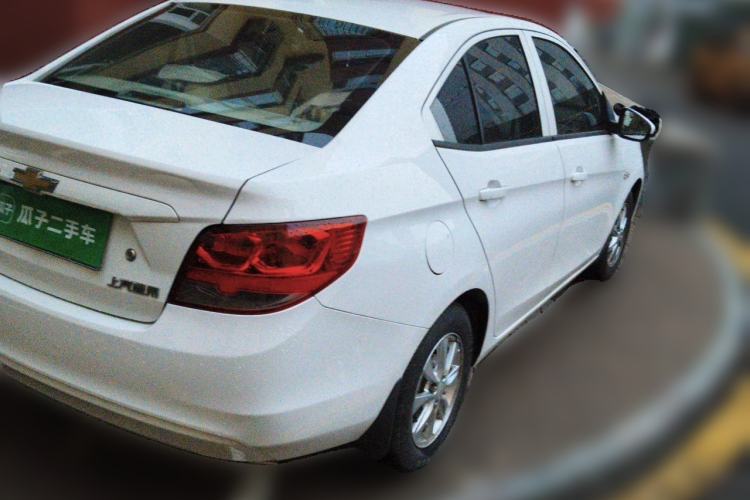 Used Chevrolet Sail 2015 Sail 3 1.3L AMT Ideal Edition Rear Left 45 Deg