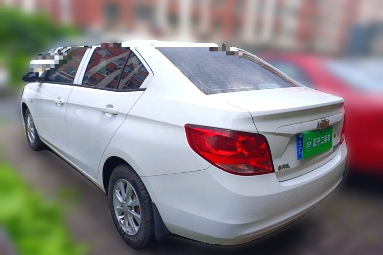 Used Chevrolet Sail 2015 Sail 3 1.3L Manual Ideal Edition Rear Left 45 Deg