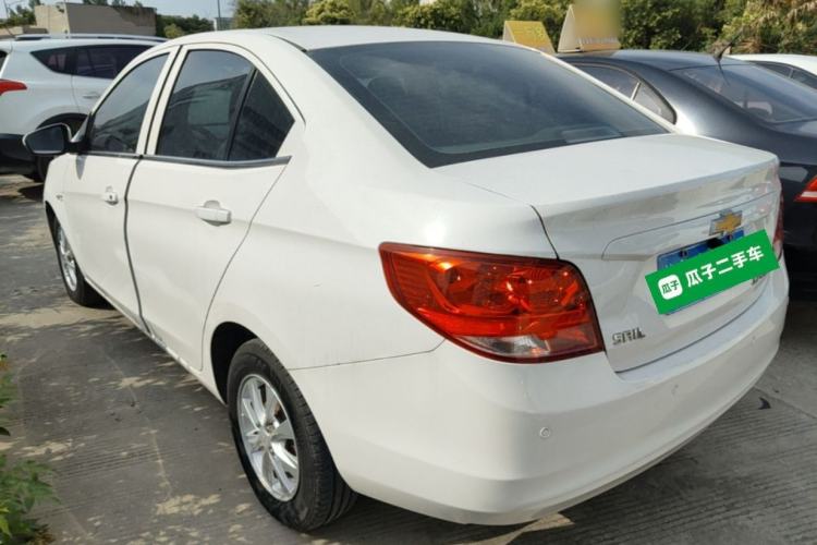Used Chevrolet Sail 2015 Sail 3 1.3L AMT Ideal Edition Rear Left 45 Deg