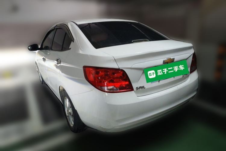 Used Chevrolet Sail 2015 Sail 3 1.3L AMT Ideal Edition Rear Left 45 Deg