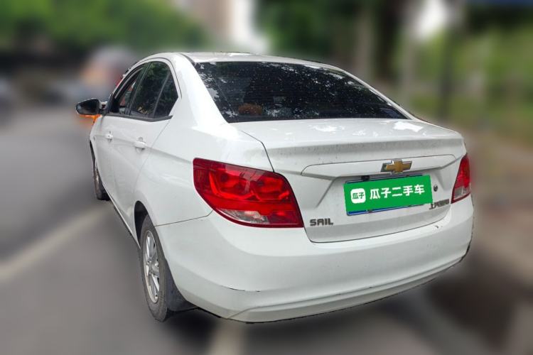 Used Chevrolet Sail 2015 Sail 3 1.3L AMT Ideal Edition Rear Left 45 Deg