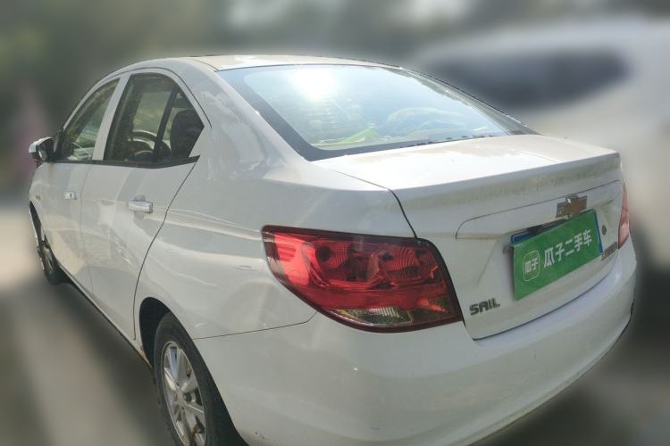 Used Chevrolet Sail 2015 Sail 3 1.3L AMT Ideal Edition Rear Left 45 Deg