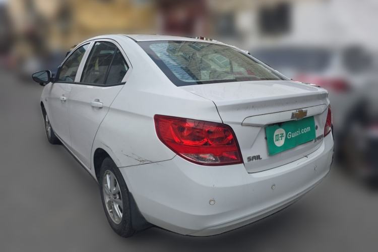 Used Chevrolet Sail 2015 Sail 3 1.3L AMT Ideal Edition Rear Left 45 Deg