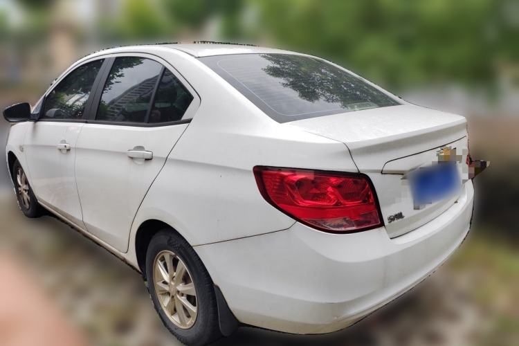 Used Chevrolet Sail 2015 Sail 3 1.5L AMT Happiness Sunroof Edition Rear Left 45 Deg