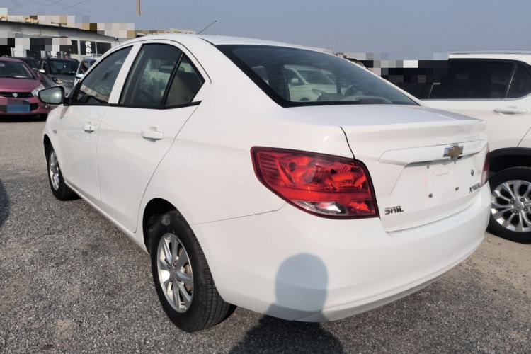 Used Chevrolet Sail 2015 Sail 3 1.3L AMT Ideal Edition Rear Left 45 Deg