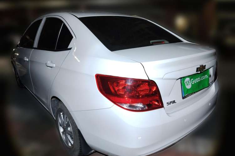 Used Chevrolet Sail 2015 Sail 3 1.3L AMT Ideal Edition Rear Left 45 Deg