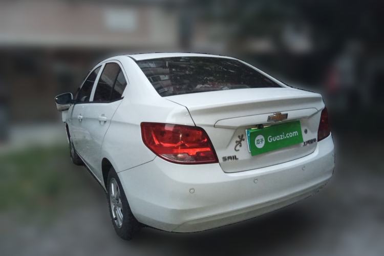 Used Chevrolet Sail 2015 Sail 3 1.3L AMT Ideal Edition Rear Left 45 Deg