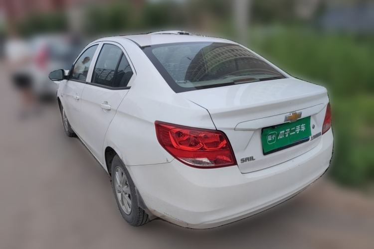 Used Chevrolet Sail 2015 Sail 3 1.3L AMT Ideal Edition Rear Left 45 Deg
