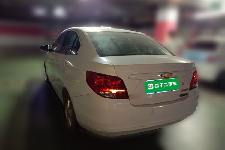 Used Chevrolet Sail 2015 Sail 3 1.5L AMT Happiness Sunroof Edition Rear Left 45 Deg