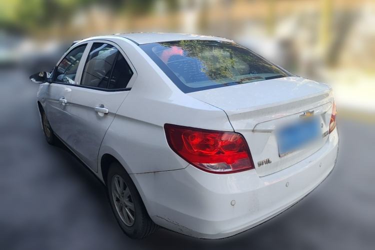 Used Chevrolet Sail 2015 Sail 3 1.3L AMT Ideal Edition Rear Left 45 Deg