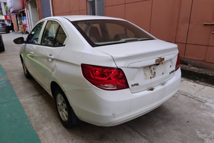 Used Chevrolet Sail 2015 Sail 3 1.3L AMT Ideal Edition Rear Left 45 Deg