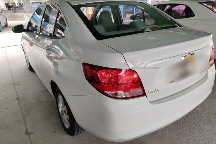 Used Chevrolet Sail 2015 Sail 3 1.3L AMT Ideal Edition Rear Left 45 Deg