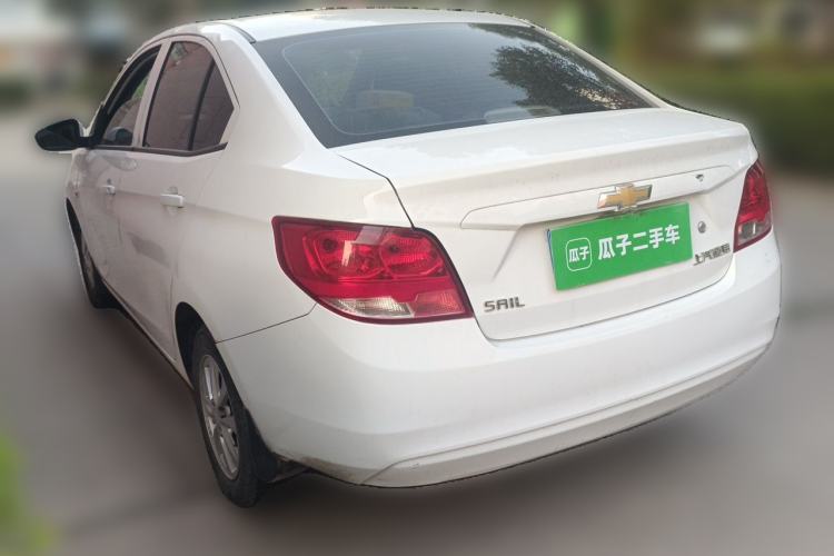 Used Chevrolet Sail 2015 Sail 3 1.3L AMT Ideal Edition Rear Left 45 Deg