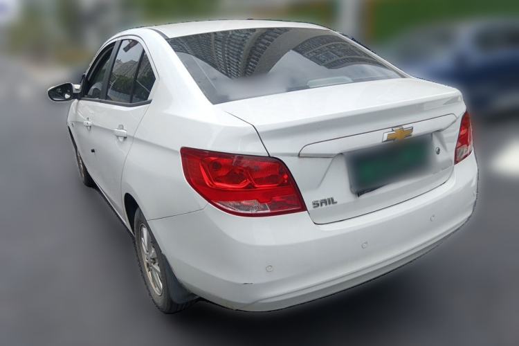Used Chevrolet Sail 2015 Sail 3 1.5L AMT Happiness Sunroof Edition Rear Left 45 Deg