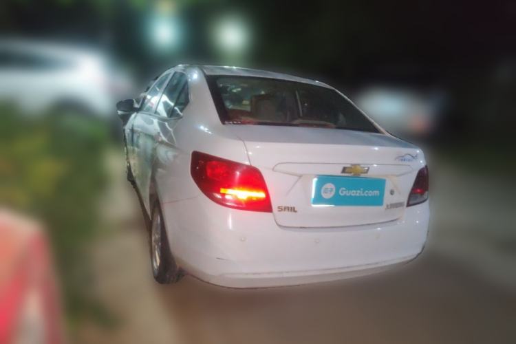 Used Chevrolet Sail 2015 Sail 3 1.3L Manual Warm Edition Rear Left 45 Deg
