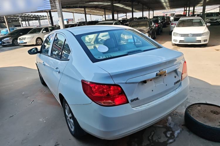 Used Chevrolet Sail 2015 Sail 3 1.3L AMT Ideal Edition Rear Left 45 Deg