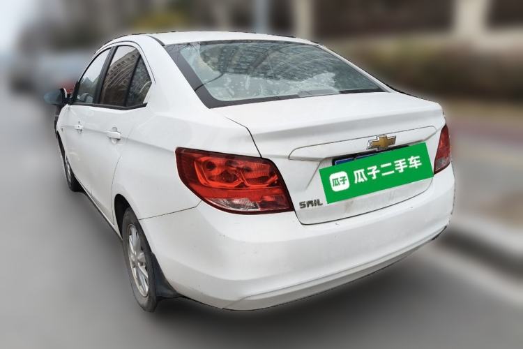 Used Chevrolet Sail 2015 Sail 3 1.5L Manual Happiness Edition Rear Left 45 Deg