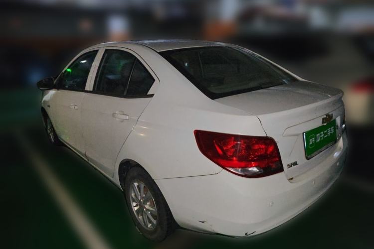 Used Chevrolet Sail 2015 Sail 3 1.3L Manual Ideal Edition Rear Left 45 Deg