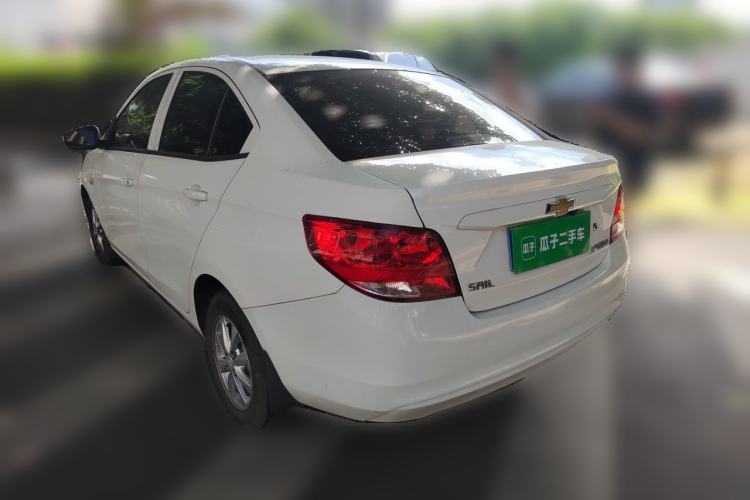 Used Chevrolet Sail 2015 Sail 3 1.3L AMT Ideal Edition Rear Left 45 Deg