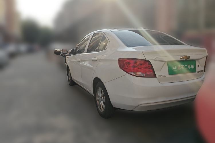 Used Chevrolet Sail 2015 Sail 3 1.3L AMT Ideal Edition Rear Left 45 Deg
