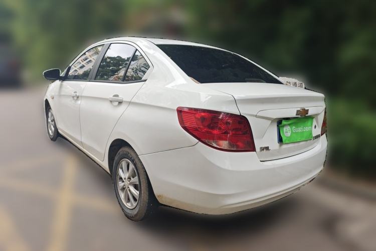 Used Chevrolet Sail 2015 Sail 3 1.5L AMT Happiness Sunroof Edition Rear Left 45 Deg