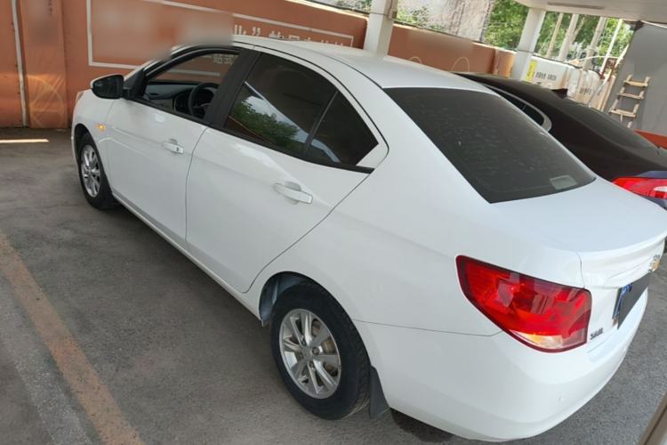 Used Chevrolet Sail 2015 Sail 3 1.5L AMT Happiness Sunroof Edition Rear Left 45 Deg