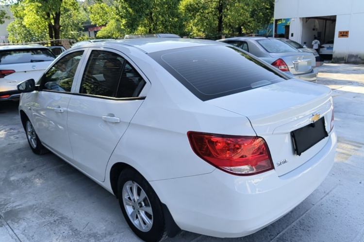 Used Chevrolet Sail 2015 Sail 3 1.3L AMT Ideal Edition Rear Left 45 Deg