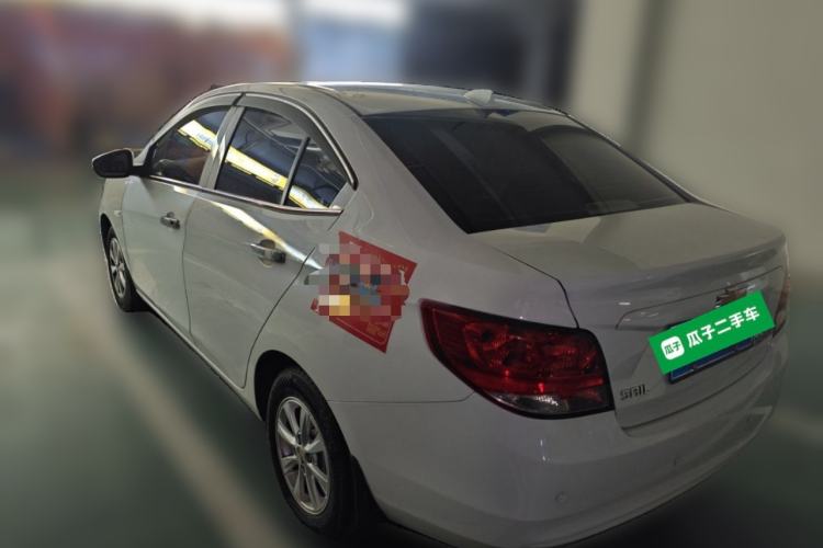 Used Chevrolet Sail 2015 Sail 3 1.3L Manual Warm Edition Rear Left 45 Deg