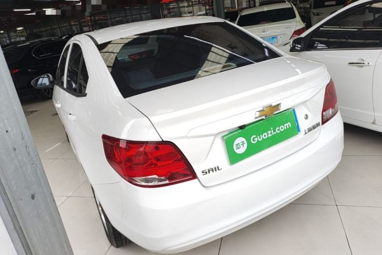 Used Chevrolet Sail 2015 Sail 3 1.3L Manual with Ideal Sunroof Edition Rear Left 45 Deg