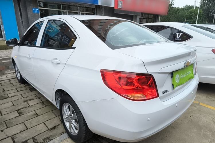 Used Chevrolet Sail 2015 Sail 3 1.3L AMT Ideal Edition Rear Left 45 Deg