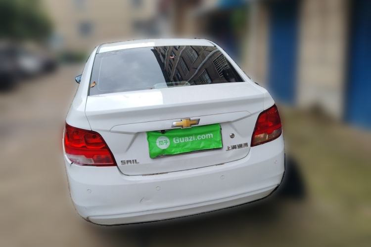 Used Chevrolet Sail 2015 Sail 3 1.3L Manual Ideal Edition Rear Left 45 Deg