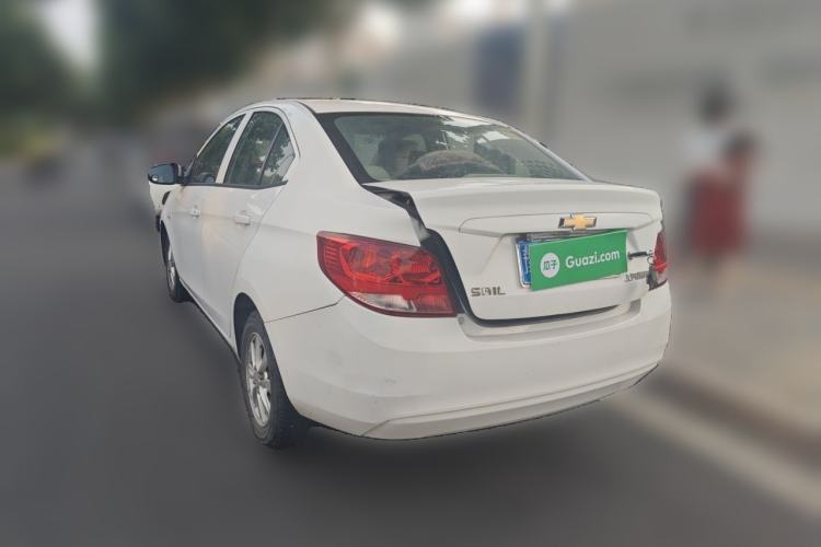 Used Chevrolet Sail 2015 Sail 3 1.3L AMT Ideal Edition Rear Left 45 Deg