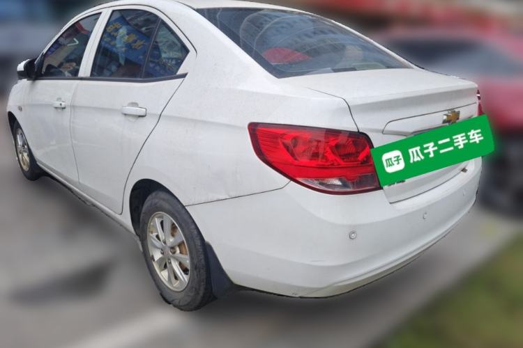 Used Chevrolet Sail 2015 Sail 3 1.3L Manual Ideal Edition Rear Left 45 Deg